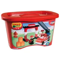 Конструктор Unico Plus AG 8548-0000 Пожарные/ Разноцветный