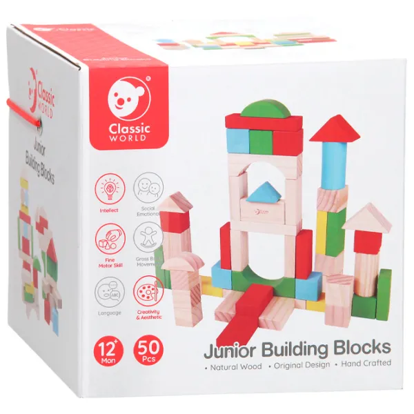 Joc de masă Classic World Junior Building Blocks 1+/ Dezvoltare photo 1