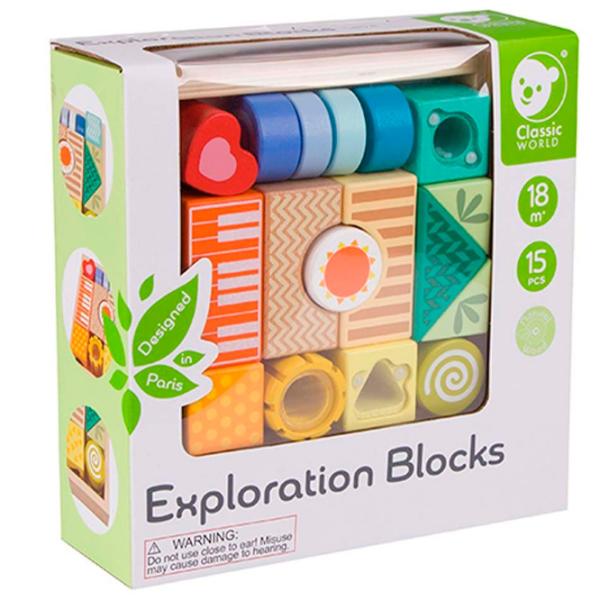 Настольная игра Classic World Exploration Blocks 1+/ Развитие photo 1