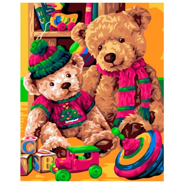 Картина по номерам Strateg Игрушки SV-0082 40 x 30 cm/ Вертикальная photo 1
