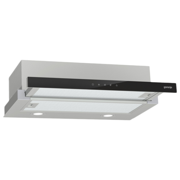 Вытяжка Gorenje TH64E3SGB Телескопическая/ Черный/ Серебристый photo 1