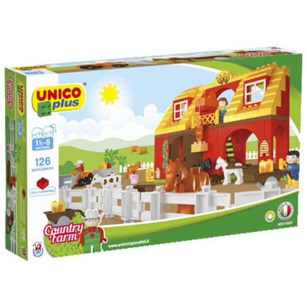 Конструктор Unico Plus AG 8557-0001 Ферма/ Разноцветный photo 1