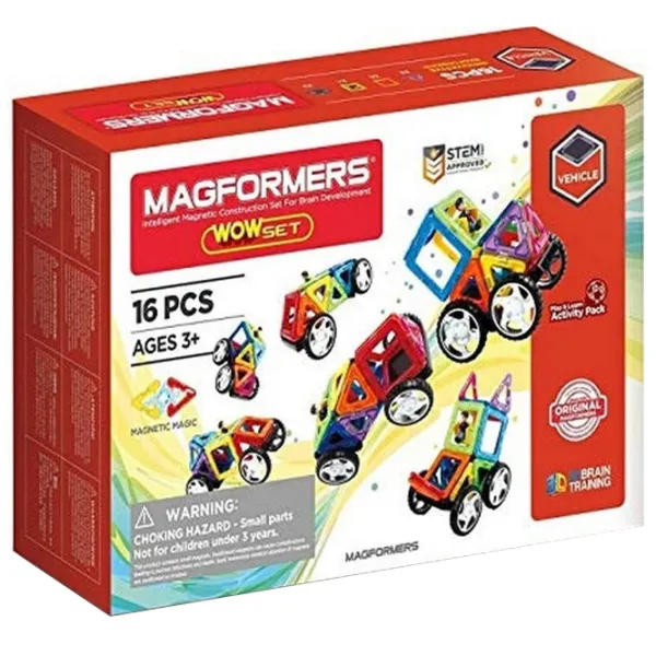 Конструктор Magformers Wow Set Автомобиль/ Разноцветный photo 1