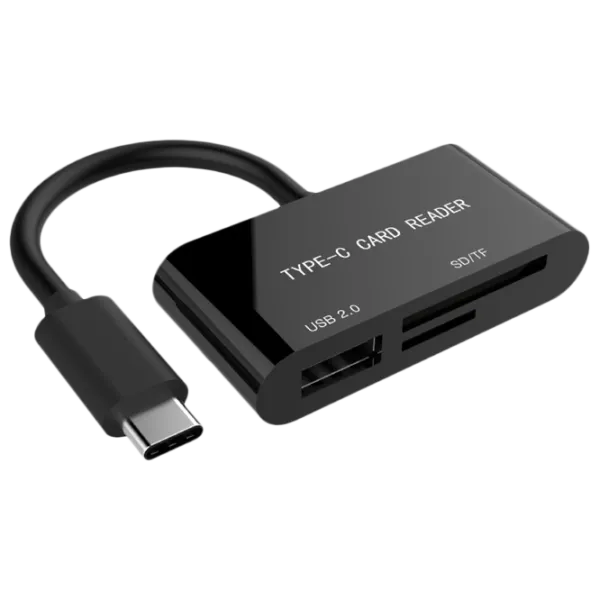 Карт-ридер Gembird UHB-CR3-02  USB 3.1 / Черный photo 1