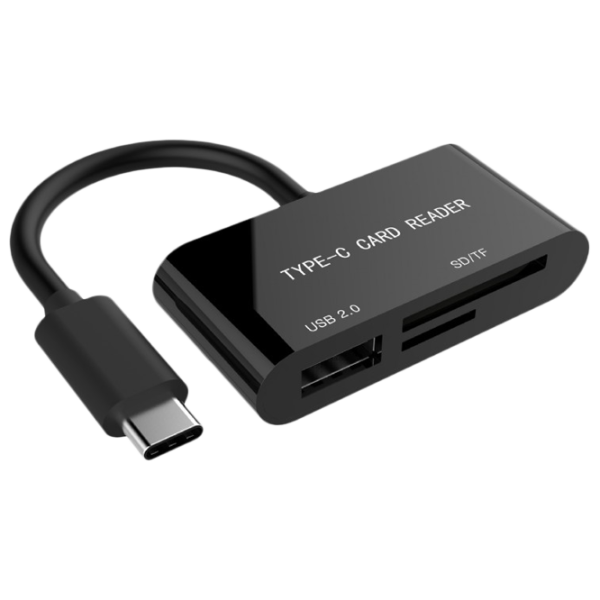 Карт-ридер Gembird UHB-CR3-02  USB 3.1 / Черный photo 1