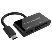 Карт-ридер Gembird UHB-CR3-02  USB 3.1 / Черный