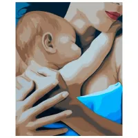 Картина по номерам Strateg Материнство VA-2832 50 x 40 км/ Вертикальная