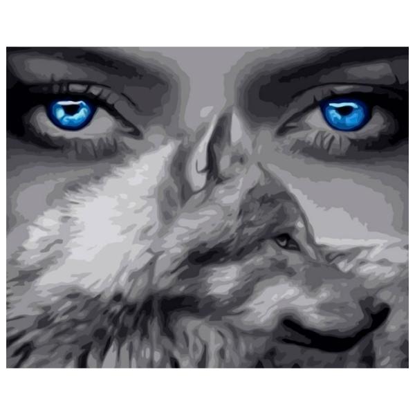 Pictură pe numere Strateg Ochii de vulpe VA-3173 50 x 40 cm/ Orizontală photo 1