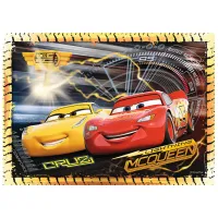 Пазл 2D Trefl 4 in 1 Ready, steady, go (Cars 3) 4+/ Количество деталей: 207