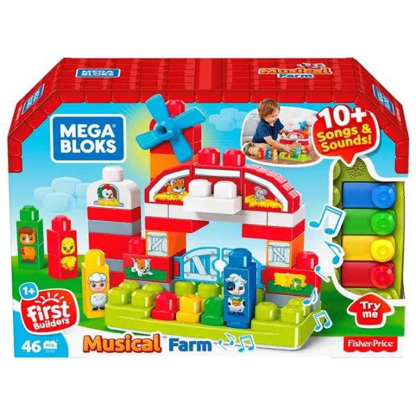 Constructor Mega Bloks Mattel GCT50 Fermă/ Multicolor photo 1