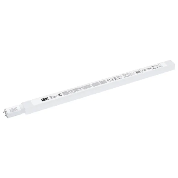 Bec LED IEK LED T8 LLE-T8R-10-230-40-G13 G13/ 10 W/ 4000 K/ 1000lm/ White photo 1 Bec LED IEK LED T8 LLE-T8R-10-230-40-G13 G13/ 10 W/ 4000 K/ 1000lm/ White photo 1