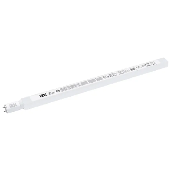 Bec LED IEK LED T8 LLE-T8R-10-230-65-G13 G13/ 10 W/ 6500 K/ 1000lm/ White photo 1 Bec LED IEK LED T8 LLE-T8R-10-230-65-G13 G13/ 10 W/ 6500 K/ 1000lm/ White photo 1