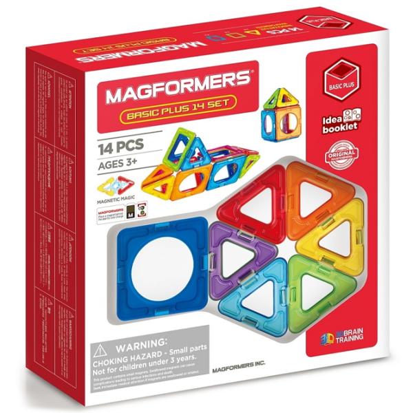 Конструктор Magformers Basic Plus Творческий/ Разноцветный photo 1