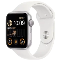 Ceas inteligent Apple Watch SE 2022 1.57"/ 44mm/ Silver - White/ MNTJ3