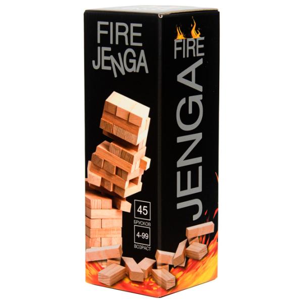 Настольная игра Strateg Fire Jenga 4+/ Развитие photo 1