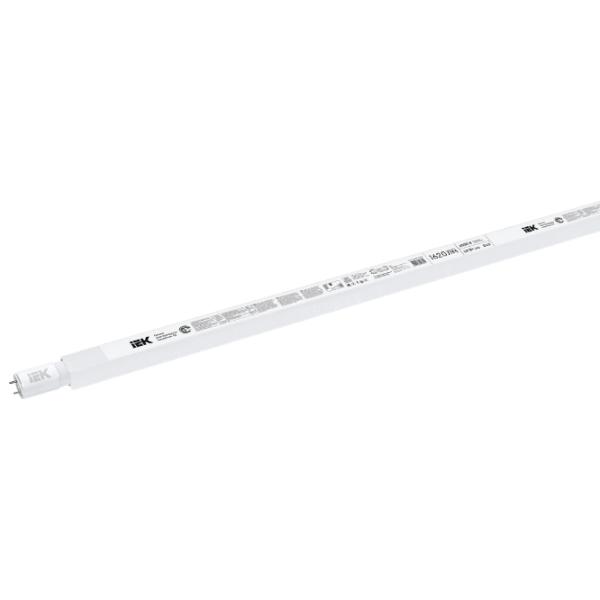 Лампочка светодиодная IEK ECO T8 LLE-T8-18-230-40-G13 G13/ 18 Вт/ 6500 К/ 1620лм/ White photo 1 Лампочка светодиодная IEK ECO T8 LLE-T8-18-230-40-G13 G13/ 18 Вт/ 6500 К/ 1620лм/ White photo 1