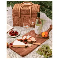 Картина по номерам Strateg Пикник с вином VA-3667 50 x 40 км/ Вертикальная