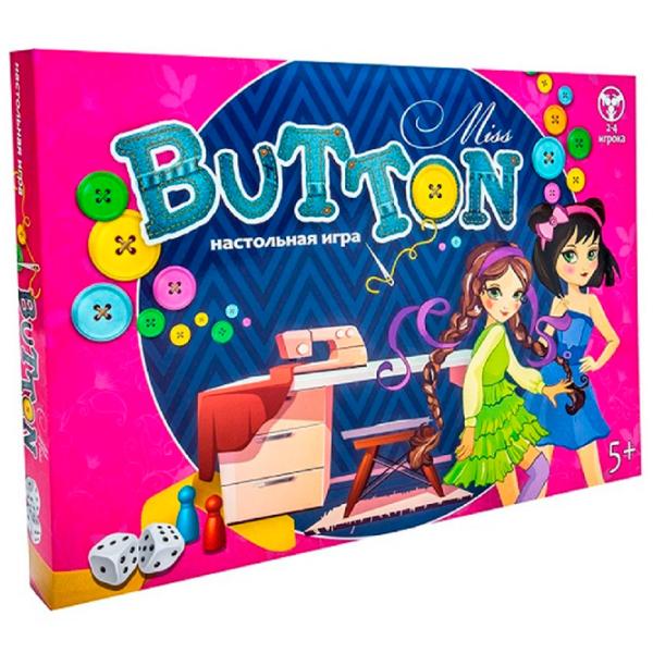 Настольная игра Strateg Miss Button 5+/ Развитие photo 1