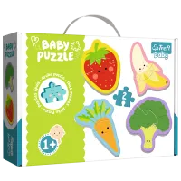 Пазл 2D Trefl Vegetables and fruits 1+/ Количество деталей: 8