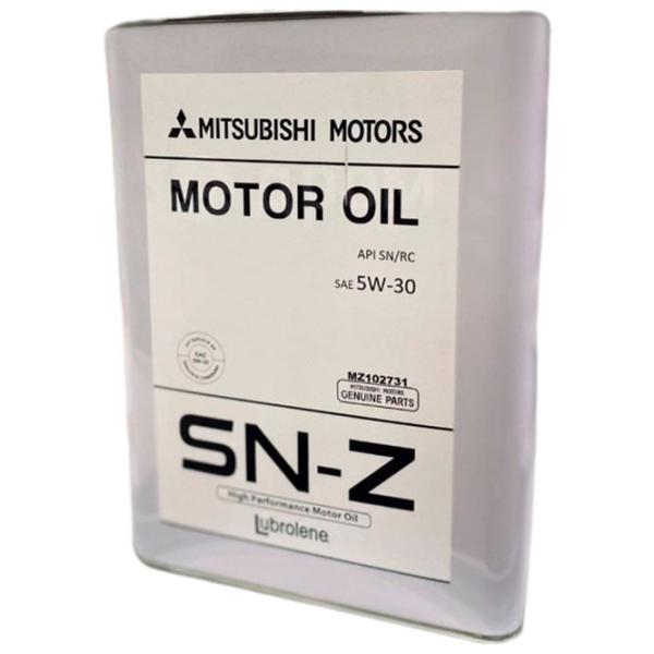 Моторное масло Mitsubishi Lubrolene SN-Z 5W-30 5W-30 4 л полусинтетическое photo 1