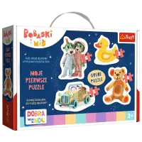 Пазл 2D Trefl Good night, Trefliks for the night 2+/ Количество деталей: 18