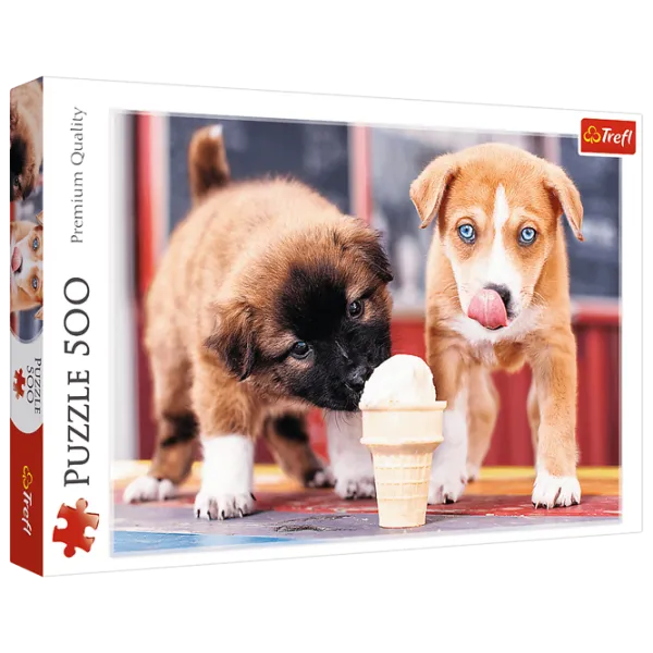 Пазл 2D Trefl Ice cream time 10+/ Количество деталей: 500 photo 1