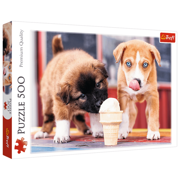 Пазл 2D Trefl Ice cream time 10+/ Количество деталей: 500 photo 1