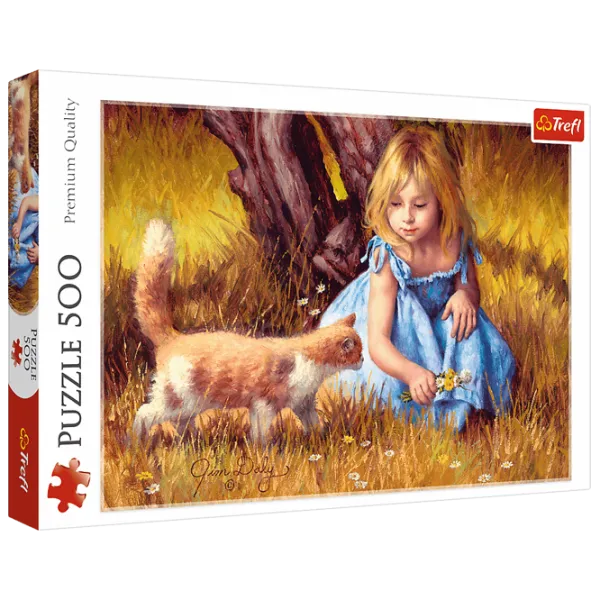 Пазл 2D Trefl In the center of attention 10+/ Количество деталей: 500 photo 1