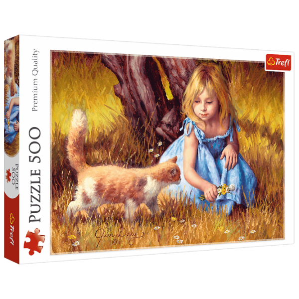 Пазл 2D Trefl In the center of attention 10+/ Количество деталей: 500 photo 1