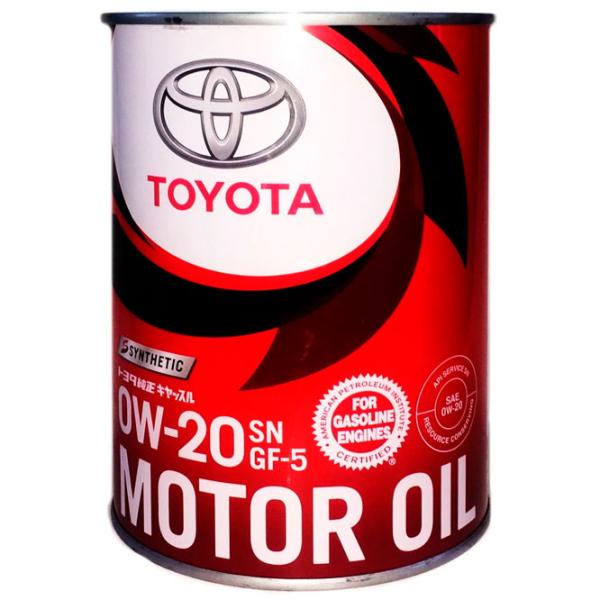 Моторное масло Toyota Castle Motor Oil SP 0W-20 0W-20 1 л синтетическое photo 1