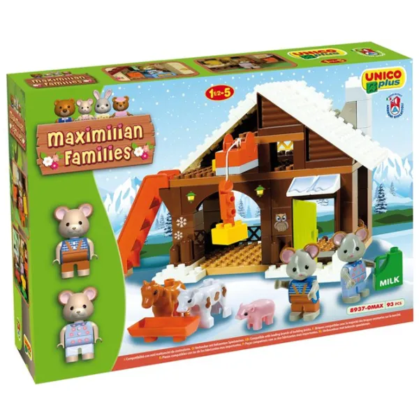 Конструктор Unico Plus AG 8937-0MAX Ферма/ Разноцветный photo 1