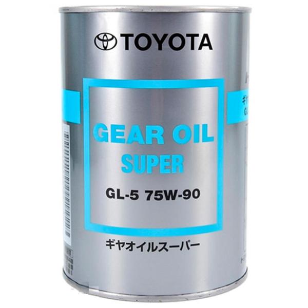 Трансмиссионное масло Toyota Gear Oil Super GL-5 75W-90 1 л/ синтетическое/ 75W-90 photo 1