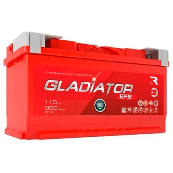 Acumulator auto Tungstone Gladiator EFB 6СТ-11 960A photo 1 Acumulator auto Tungstone Gladiator EFB 6СТ-11 960A photo 1