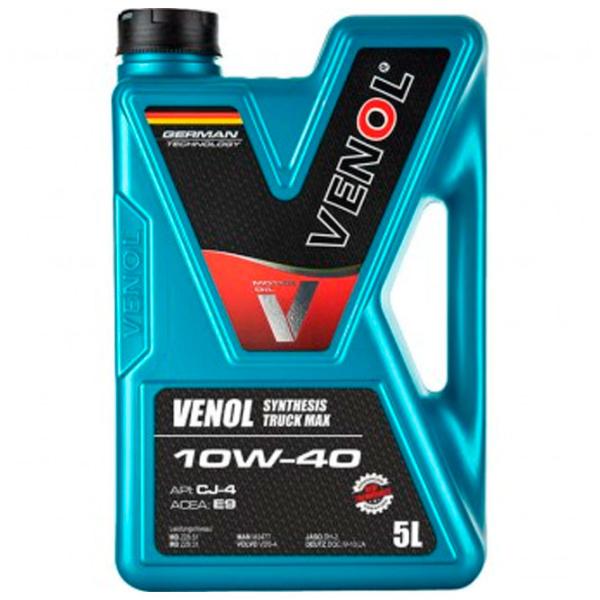 Ulei de motor Venol Synthesis Truck Max 10W-40 10W-40 5 l semisintetic photo 1
