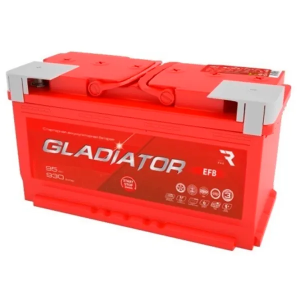 Acumulator auto Tungstone Gladiator EFB 6СТ-95L 930A photo 1 Acumulator auto Tungstone Gladiator EFB 6СТ-95L 930A photo 1