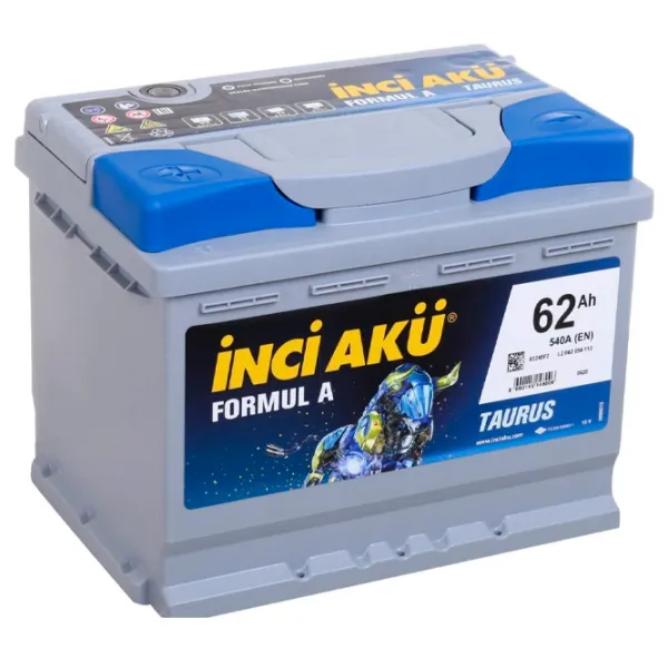 Авто аккумулятор Inci Aku Formul A (L2 062 054 113) 540A photo 1