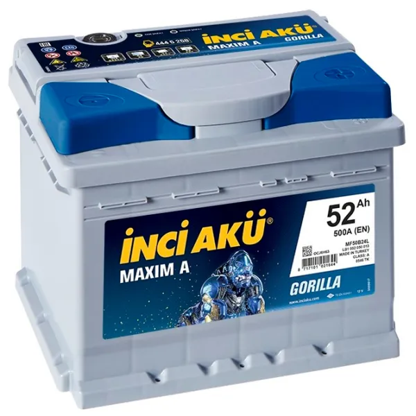 Авто аккумулятор Inci Aku Maxima EU (LB1 052 050 013) 500A photo 1