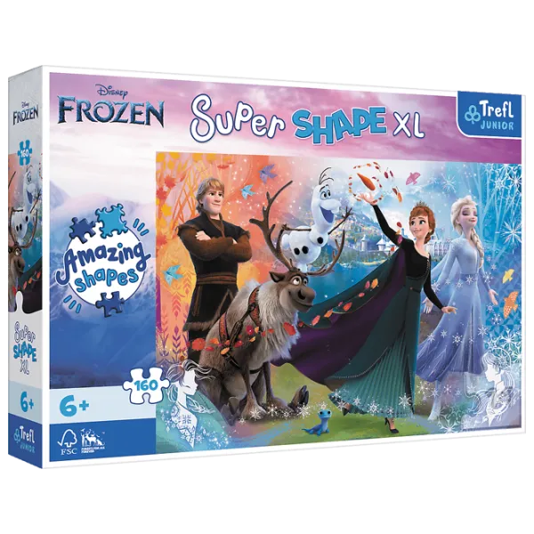 Пазл 2D Trefl Disney Frozen 6+/ Количество деталей: 160 photo 1
