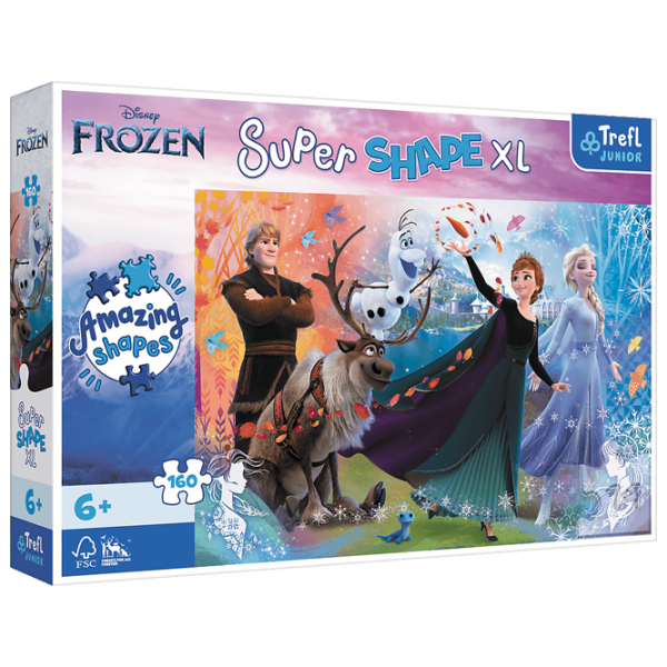 Пазл 2D Trefl Disney Frozen 6+/ Количество деталей: 160 photo 1