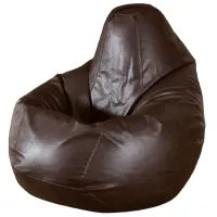 Кресла мешки Bean Bag BB BM0567 L ЭКО Кожа/ Пенополистирол/ Коричневый