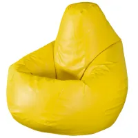 Кресла мешки Bean Bag BB BM0571 XL ЭКО Кожа/ Пенополистирол/ Белый