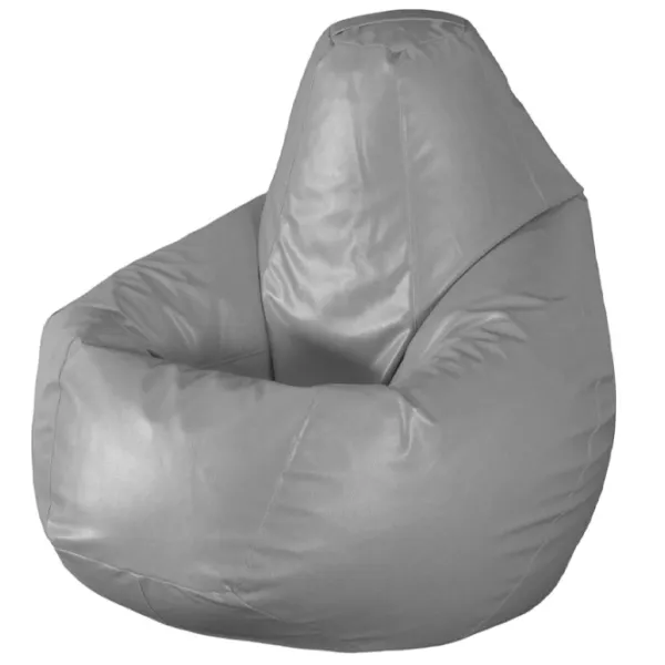 Fotoliu Bean Bag BB BM0580 XL ECO Piele/ Polistiren expandat/ Gray photo 1