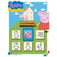Креативный набор Multiprint Блистерный набор из 5 штампов - Peppa Pig 5875 3+/ Разноцветный Разноцветный