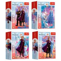 Пазл 2D Trefl In the world of Anna and Elsa (Frozen 2) 4+/ Количество деталей: 54