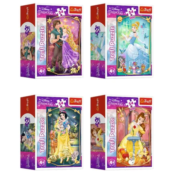 Puzzle 2D Trefl Disney Princess 4+/ Numărul de piese: 54 photo 1