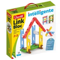Конструктор Quercetti Link Bloc Творческий/ Разноцветный