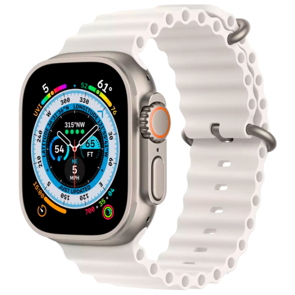 Умные часы Apple Watch Ultra  1.92" / 49 мм / Титан - White Ocean / MNH83 photo 1