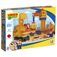 Конструктор Unico Plus AG 8626-0000 Строители/ Разноцветный
