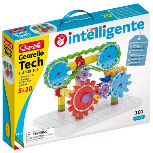 Constructor pentru copii Quercetti Georello Tech Constructori/ Multicolor photo 1