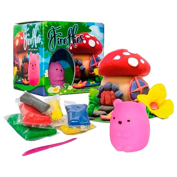 Set de creație Strateg Fireflies Ursuleț 30412 3+/ Multicolor Multicolor photo 1
